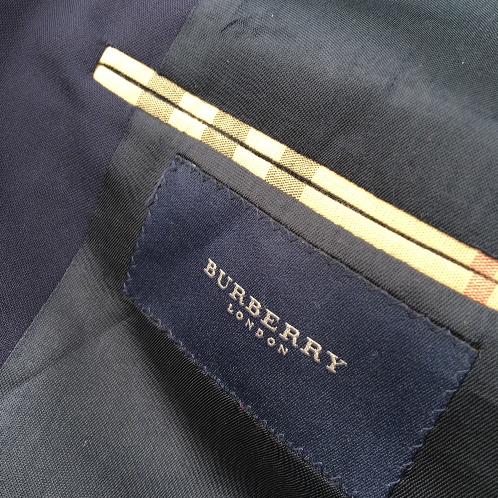 Vintage Burberry Navy blazer